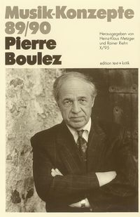 Bild vom Artikel Pierre Boulez vom Autor Pierre Boulez