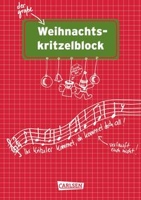 Produktbild: Weihnachtskritzelblock