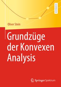 Produktbild: Grundz&uuml;ge der Konvexen Analysis