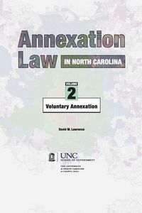 Produktbild: Annexation Law in North Carolina