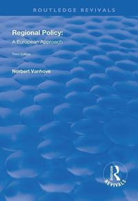 Produktbild: Vanhove, N: Regional Policy