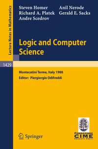 Produktbild: Logic and Computer Science