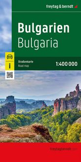 Produktbild: Freytag & berndt Stra&szlig;enkarte Bulgarien 1:400.000