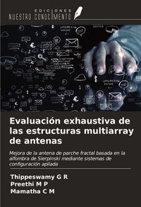 Produktbild: Evaluaci&oacute;n exhaustiva de las estructuras multiarray de antenas