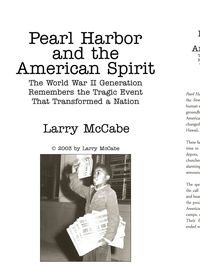 Produktbild: Pearl Harbor & the American Spirit