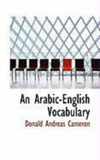 Produktbild: An Arabic-English Vocabulary