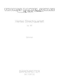 Produktbild: Viertes Streichquartett op. 86 (20142015), Stimmensatz