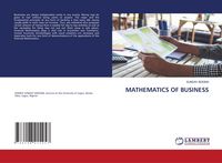 Produktbild: MATHEMATICS OF BUSINESS