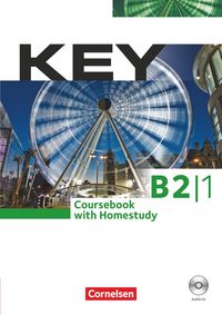 Produktbild: Key B2: Teilband 1 Kursbuch mit CDs und Phrasebook