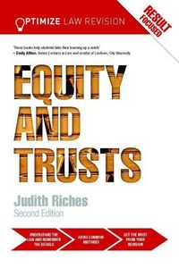 Produktbild: Riches, J: Optimize Equity and Trusts