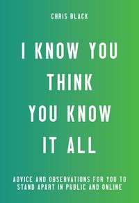 Produktbild: I Know You Think You Know It a