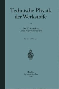 Produktbild: Technische Physik der Werkstoffe
