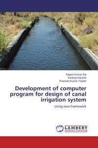 Produktbild: Development of computer program for design of canal irrigation system