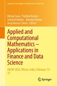Produktbild: Applied and Computational Mathematics &ndash; Applications in Finance and Data Science
