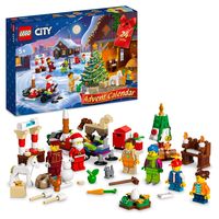 LEGO City 60352 Adventskalender 2022, Weihnachtsspielzeug für Kinder  