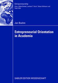 Bild vom Artikel Entrepreneurial Orientation in Academia vom Autor Jan Boehm