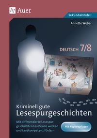 Produktbild: Kriminell gute Lesespurgeschichten Deutsch 7-8