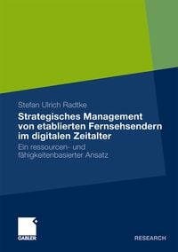 Produktbild: Strategisches Management von etablierten Fernsehsendern im digitalen Zeitalter