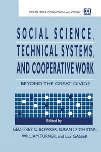 Produktbild: Social Science, Technical Systems, and Cooperative Work