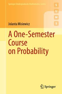 Produktbild: A One-Semester Course on Probability