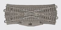 Produktbild: M&auml;rklin H0 C-Gleis (mit Bettung) 24624 Doppelkreuzungsweiche 188.3mm 1St.