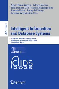 Produktbild: Intelligent Information and Database Systems