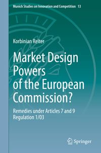 Produktbild: Market Design Powers of the European Commission?