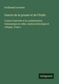 Produktbild: Guerre de la prusse et de l'Italie