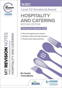 Produktbild: My Revision Notes: WJEC Level 1/2 Vocational Award in Hospitality and Catering, Second Edition