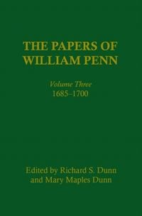 Produktbild: The Papers of William Penn, Volume 3