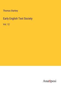 Produktbild: Early English Text Society