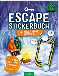 Produktbild: Escape-Stickerbuch &ndash; Gefangen in der Eish&ouml;hle