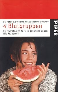 Produktbild: D'Adamo, P: 4 Blutgruppen Vier Strategien f&uuml;r ein gesundes L