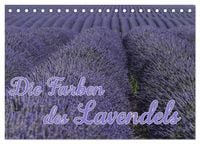 Produktbild: Die Farbe des Lavendels (Tischkalender 2027 DIN A5 quer), CALVENDO Monatskalender