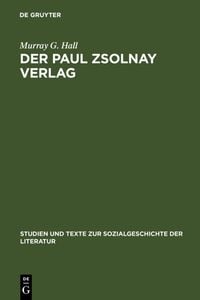 Produktbild: Der Paul Zsolnay Verlag