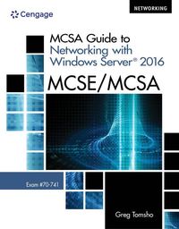 Produktbild: Tomsho, G: MCSA Guide to Networking with Windows ServerA&reg; 20