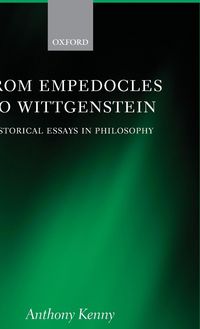 Produktbild: From Empedocles to Wittgentstein