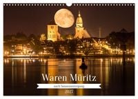 Produktbild: Waren M&uuml;ritz, nach Sonnenuntergang (Wandkalender 2027 DIN A3 quer), CALVENDO Monatskalender
