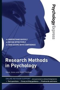Produktbild: Psychology Express: Research Methods in Psychology