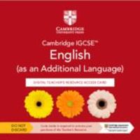 Bild vom Artikel Cambridge IGCSE™ English (as an Additional Language) Digital Teacher's Resource Access Card vom Autor Annie Altamirano