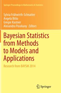 Produktbild: Bayesian Statistics from Methods to Models and Applications