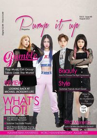 Produktbild: Pump it up Magazine - K-Pop Sensation RUMBLE G - August 2021