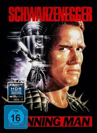 Bild vom Artikel Running Man - 3-Disc Limited Collector's Edition im Mediabook  (4K Ultra HD) (+ Blu-ray 2D) (+ Bonus-Blu-ray) vom Autor Arnold Schwarzenegger
