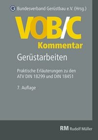 Produktbild: VOB/C Kommentar, 7. Auflage