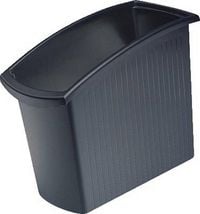 Produktbild: HAN Papierkorb MONDO 1840-13 18l (B x H x T) 450 x 345 x 194mm Schwarz 1St.