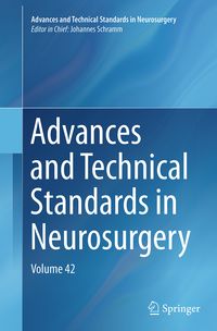 Produktbild: Advances and Technical Standards in Neurosurgery