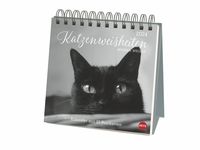 Wegler Katzen Weisheiten Premium-Postkartenkalender 2024. 53 Postkarten mit zauberhaften Katzenfotos und Zitaten in einem kleinen Kalender für Katzen von Monika Wegler
