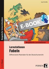 Produktbild: Lernstationen Fabeln