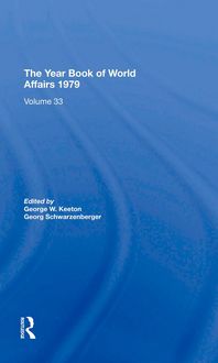 Produktbild: The Year Book Of World Affairs, 1979