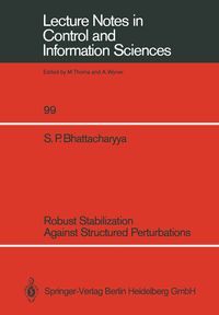 Produktbild: Robust Stabilization Against Structured Perturbations